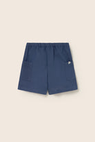 SUNK265s6, bermuda short navy-cotton linen | cozmo - toietmoi-laboutique