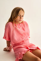 ZINNIAK264s6, candy pink-soft gauze cotton | cozmo - toietmoi-laboutique