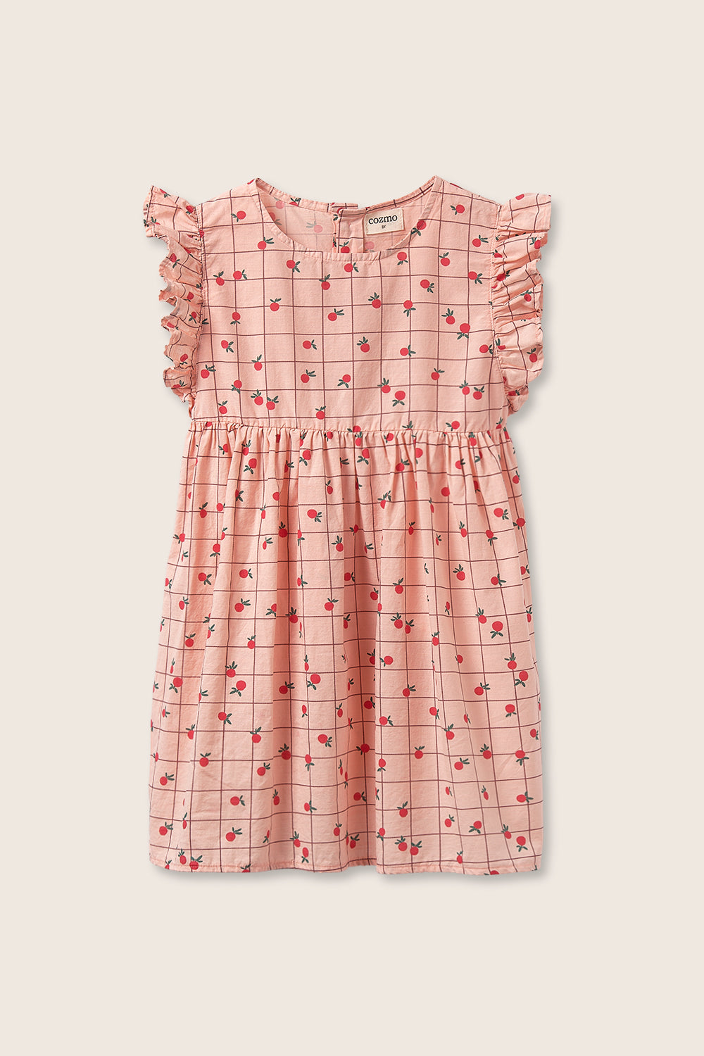 FIONAK333s6, rose-slub fruit poplin | cozmo - toietmoi-laboutique