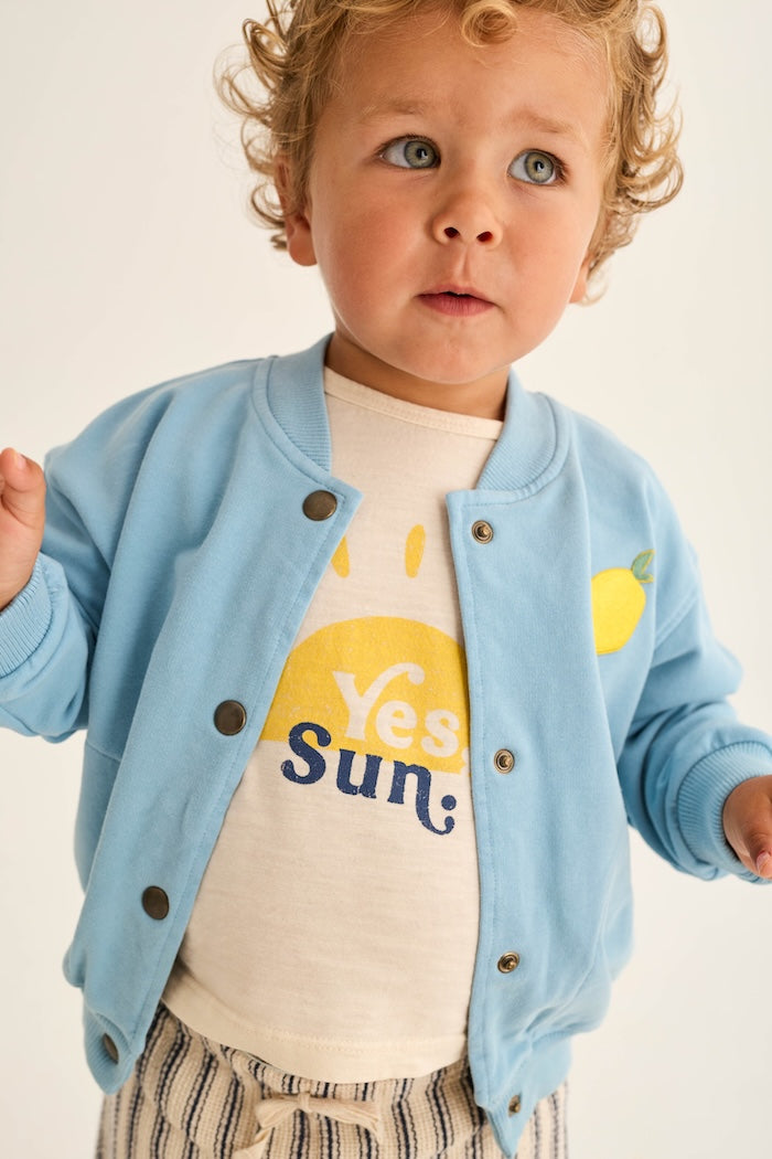 COZMO Babyjacke, himmelblau | cozmo - toietmoi-laboutique