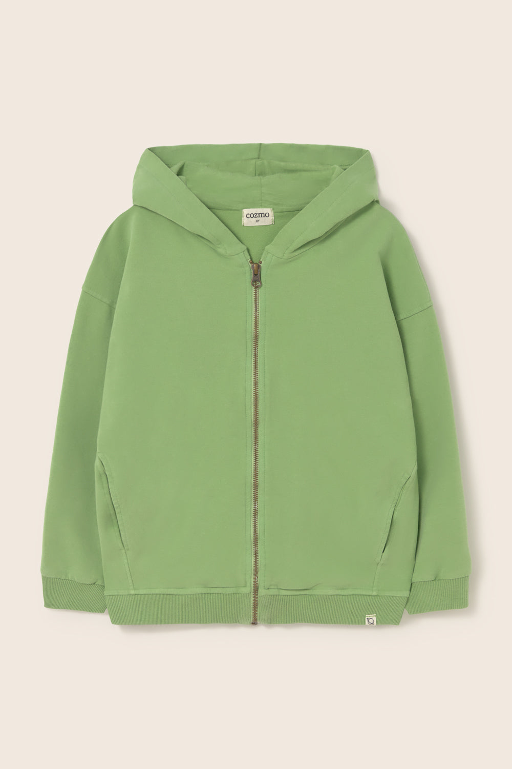 COZMO Hoodie, apfelgrün | cozmo - toietmoi-laboutique