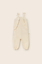 COZMO Musselin Träger Latzhose, ecru | cozmo - toietmoi-laboutique