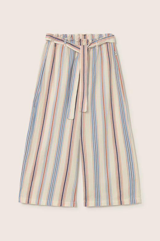 COZMO Hose, hellblau/ecru gestreift | cozmo - toietmoi-laboutique