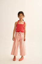 SENAK273s6, pink-striped cotton | cozmo - toietmoi-laboutique