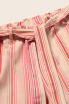 SENAK273s6, pink-striped cotton | cozmo - toietmoi-laboutique