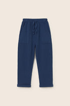 IKERK264s6, navy-soft gauze cotton | cozmo - toietmoi-laboutique