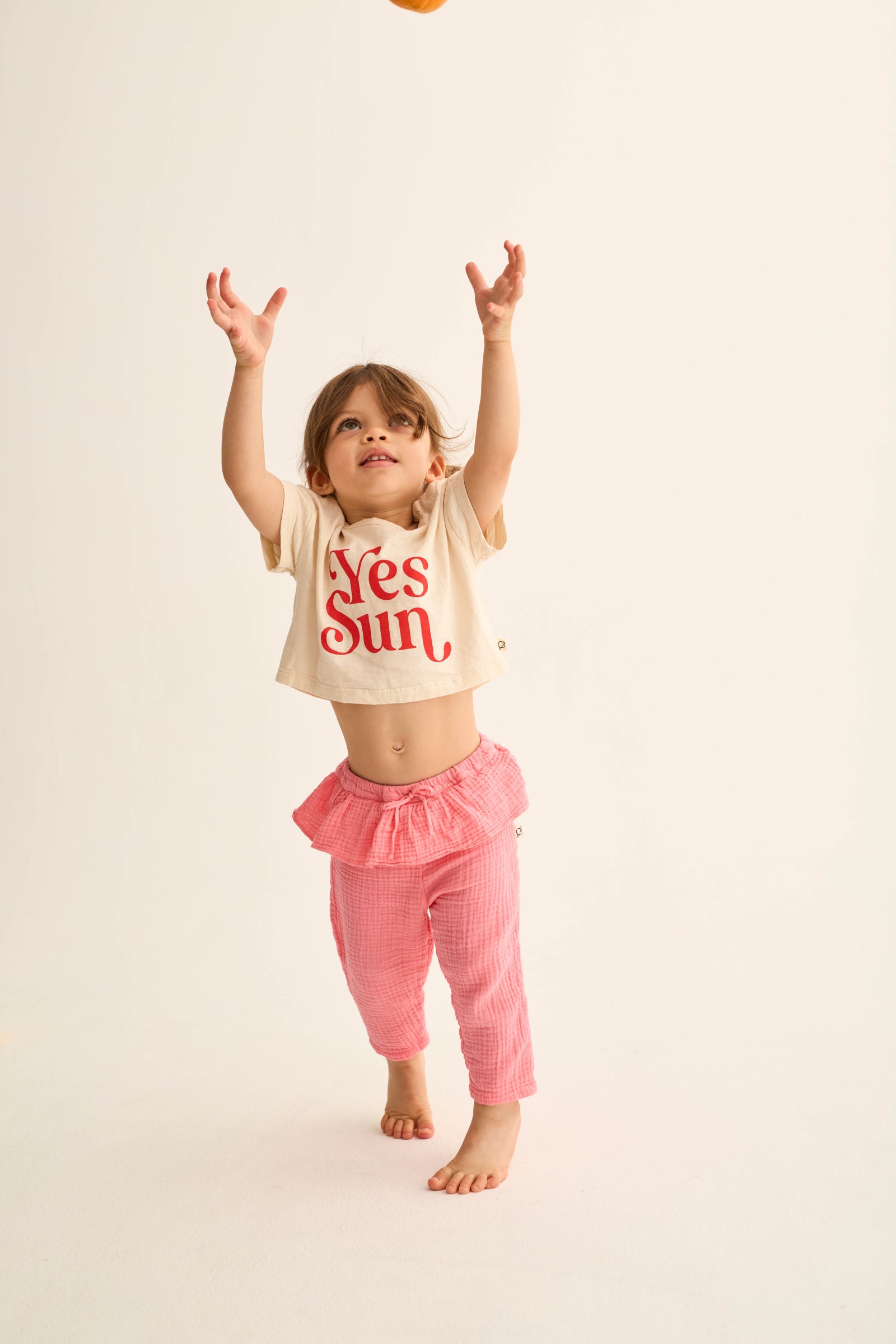 COZMO Musselin Babyhose, pink | cozmo - toietmoi-laboutique