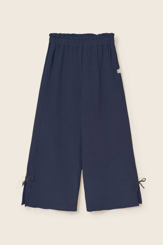 VIOLETK264s6, navy-soft gauze cotton | cozmo - toietmoi-laboutique