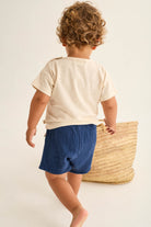 COZMO Musselin Babyhose, navy | cozmo - toietmoi-laboutique