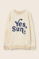 COZMO Sweatshirt, yes sun/ecru | cozmo - toietmoi-laboutique