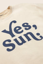 COZMO Sweatshirt, yes sun/ecru | cozmo - toietmoi-laboutique