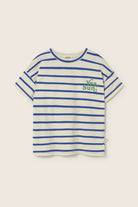 COZMO T-Shirt, weiss/navy gestreift | cozmo - toietmoi-laboutique