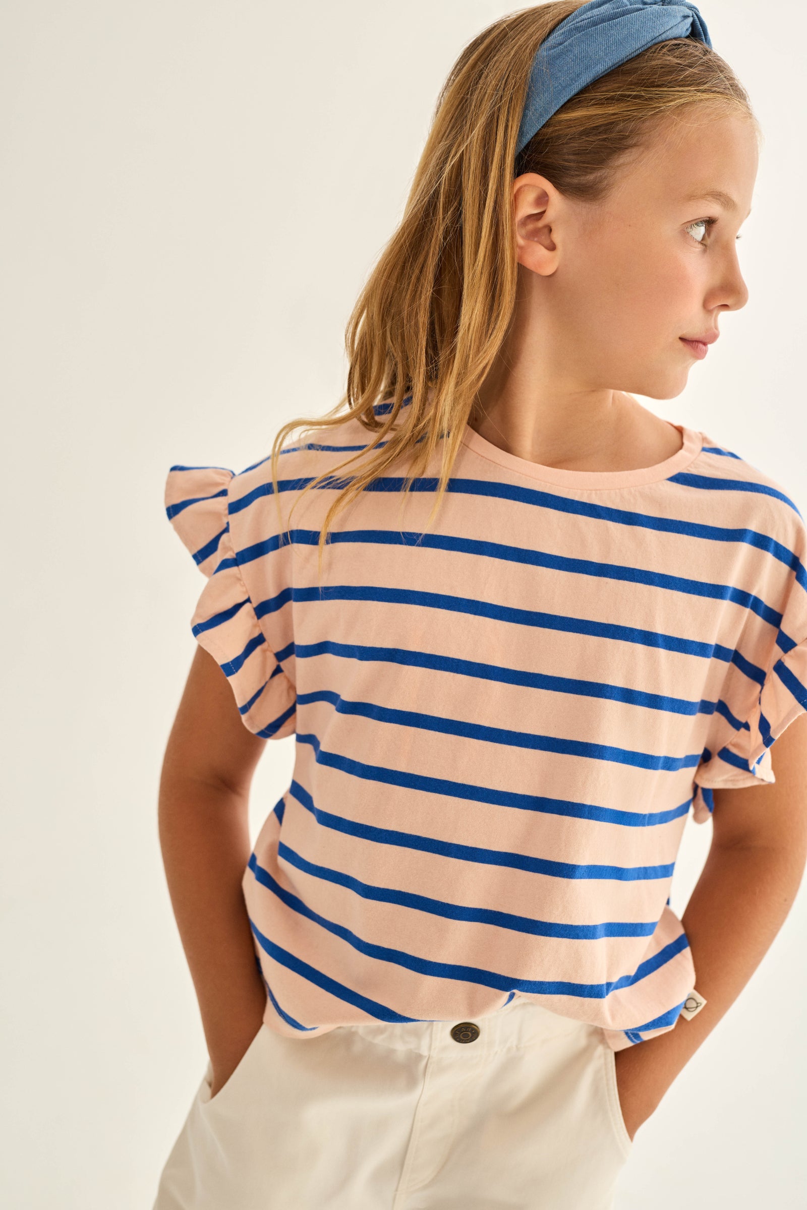 ARIAK329s6, cloud pink-striped jersey cotton | cozmo - toietmoi-laboutique
