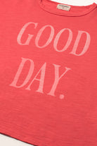 COZMO T-Shirt, good day/tomate | cozmo - toietmoi-laboutique
