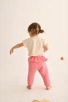 COZMO Baby T-Shirt, yes sun/rosa | cozmo - toietmoi-laboutique