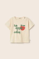 COZMO Baby T-Shirt, an apple a day | cozmo - toietmoi-laboutique
