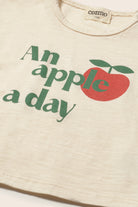 COZMO Baby T-Shirt, an apple a day | cozmo - toietmoi-laboutique