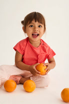 COZMO Baby T-Shirt mit Brusttasche, tomate | cozmo - toietmoi-laboutique