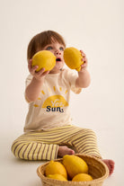 COZMO T-Shirt, yes sun/ecru | cozmo - toietmoi-laboutique