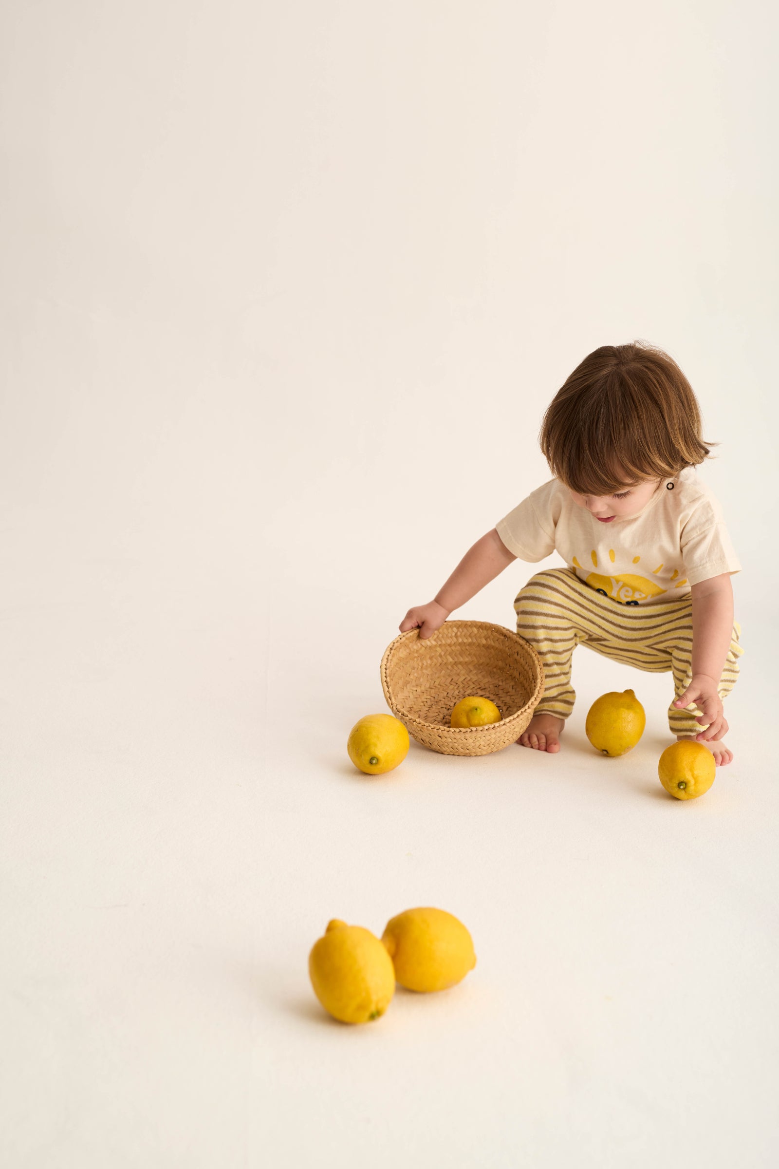 COZMO T-Shirt, yes sun/ecru | cozmo - toietmoi-laboutique