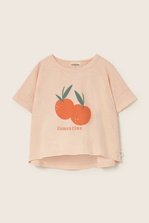 COZMO T-Shirt, abricot/Orangen | cozmo - toietmoi-laboutique