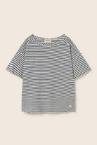 COZMO T-Shirt, weiss/navy gestreift | cozmo - toietmoi-laboutique