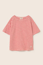 COZMO T-Shirt, rot/weiss gestreift | cozmo - toietmoi-laboutique