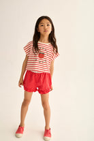 COZMO T-Shirt, weiss/rot/Apfel | cozmo - toietmoi-laboutique