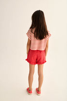 COZMO T-Shirt, weiss/rot/Apfel | cozmo - toietmoi-laboutique
