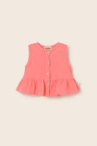 COZMO Musselin Baby Top, pink | cozmo - toietmoi-laboutique