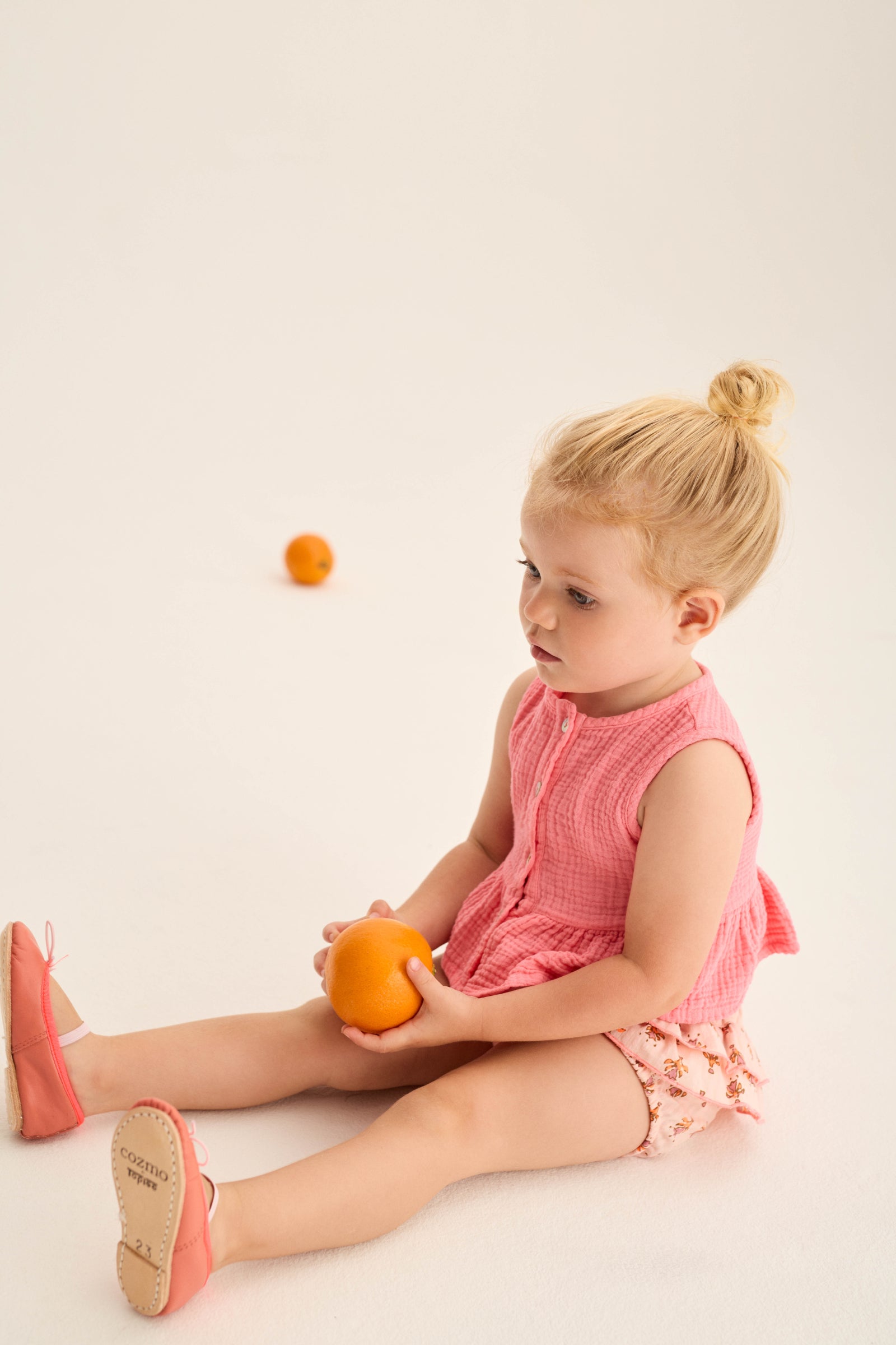 COZMO Musselin Baby Top, pink | cozmo - toietmoi-laboutique