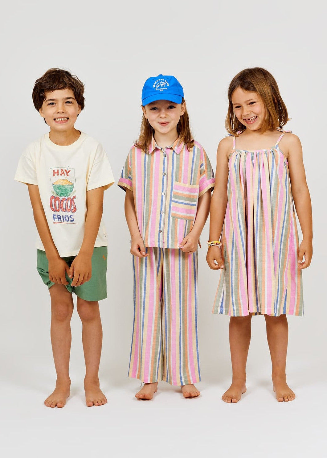 Hose, bunt/gestreift | Arsène & les pipelettes (Kinder & Baby) - toietmoi-laboutique
