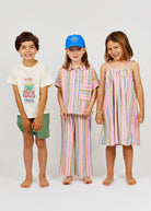 Hose, bunt/gestreift | Arsène & les pipelettes (Kinder & Baby) - toietmoi-laboutique