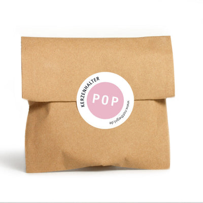 Kerzenhalter POP, hellrosa | fidea DESIGN - toietmoi-laboutique
