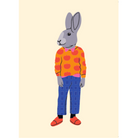 Postkarte, Mr. Osterhase | marmelade-shop - toietmoi-laboutique