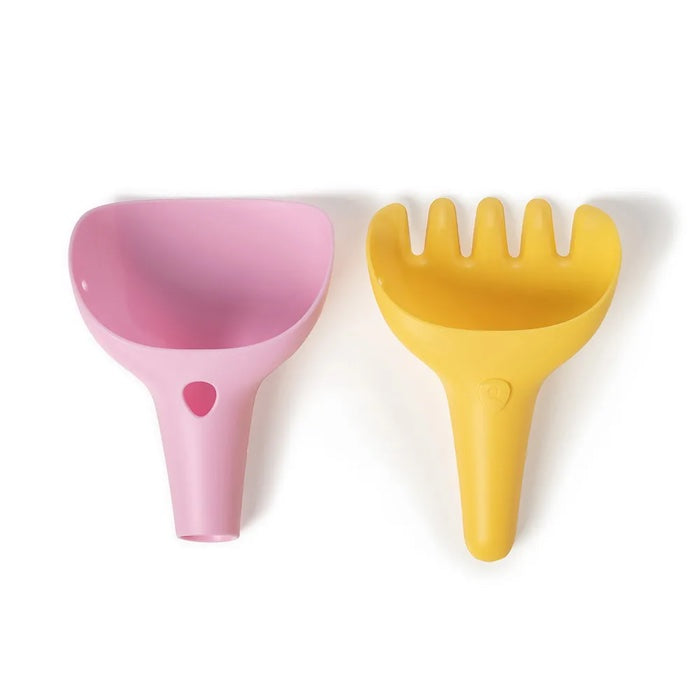 Sandspielzeug Schaufel, rosa/gelb | QUUT - toietmoi-laboutique