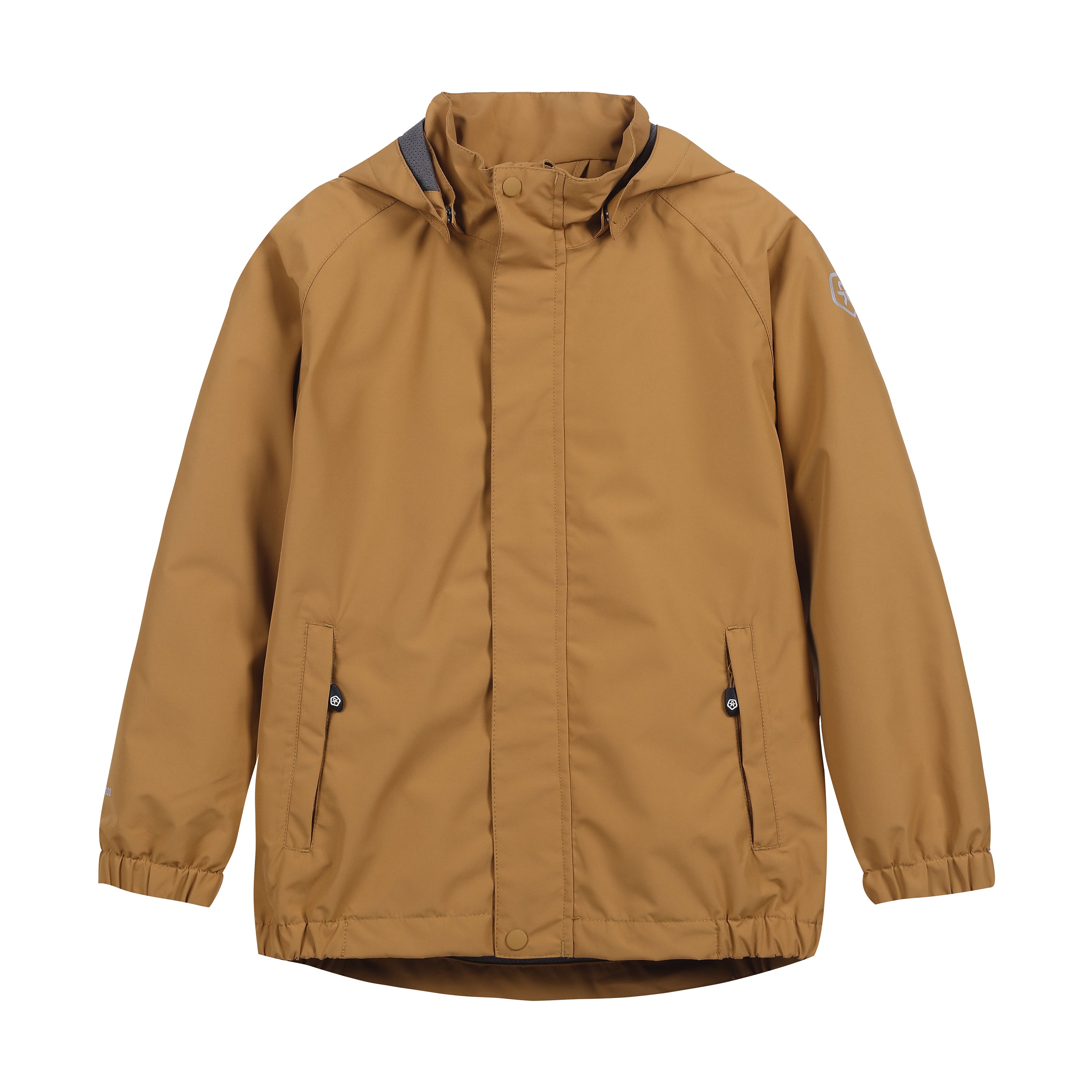 Regenjacke, gelbbraun | Color Kids - toietmoi-laboutique