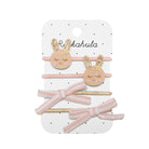 4 Haargummis, Hase/Schleife | Rockahula - toietmoi-laboutique