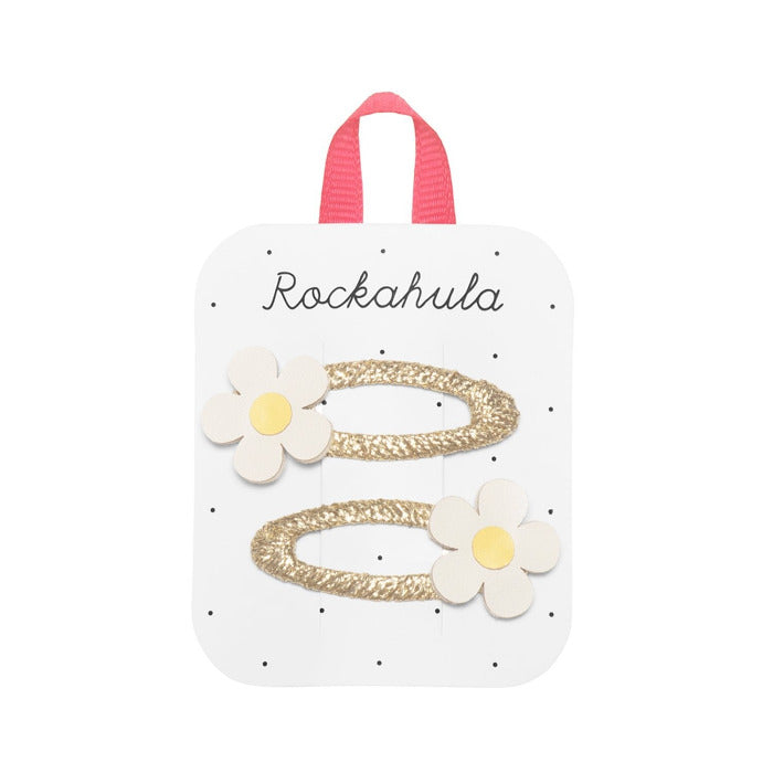 2 Haarspangen, Margeriten | Rockahula - toietmoi-laboutique
