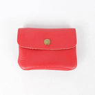 Kleines Portemonnaie aus Leder, rot | Maison Fanli - toietmoi-laboutique
