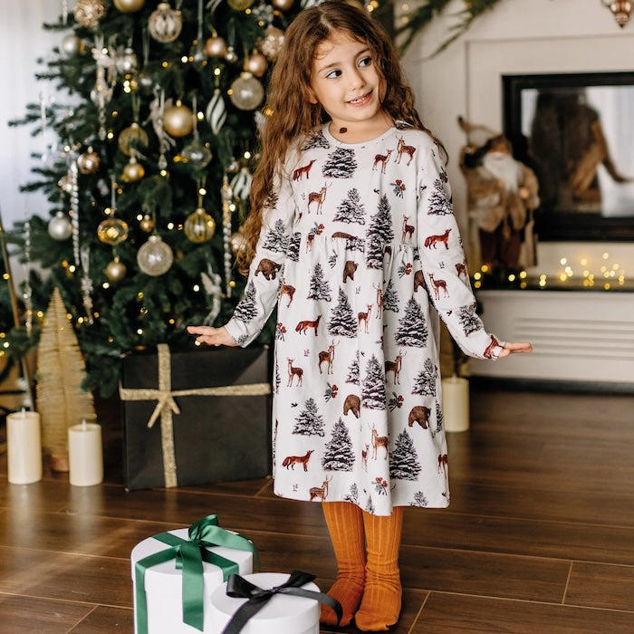 Strumpfhose, braun | Walkiddy - toietmoi-laboutique