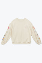 Sweatshirt SWEAT FEMME, ecru Stickerei | Arsène & les pipelettes (Damen) - toietmoi-laboutique