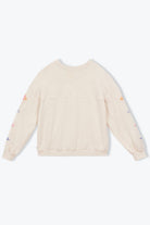 Sweatshirt SWEAT FEMME, ecru Stickerei | Arsène & les pipelettes (Damen) - toietmoi-laboutique
