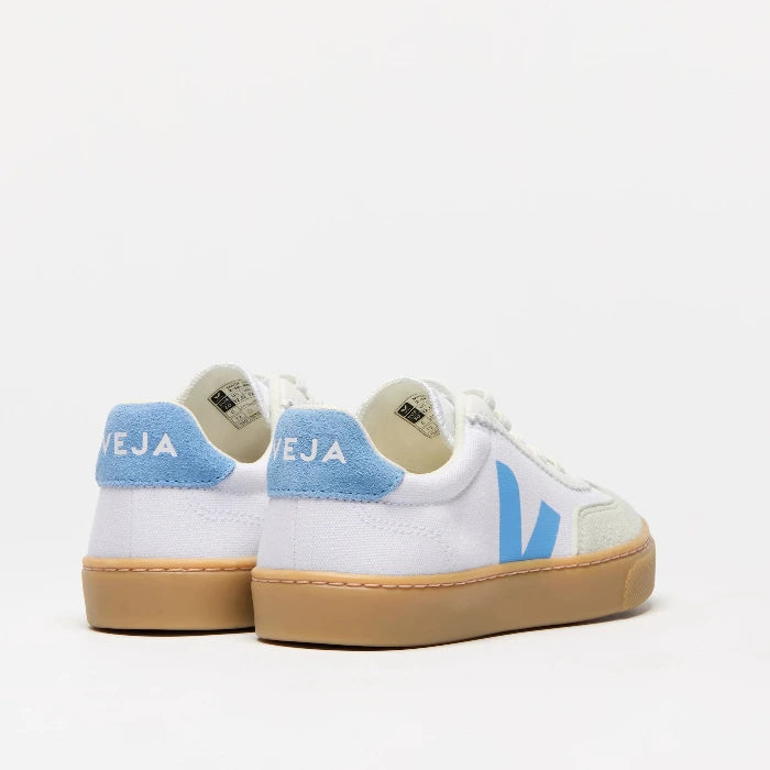 Veja-Volley, Canvas, White Aqua | VEJA - toietmoi-laboutique