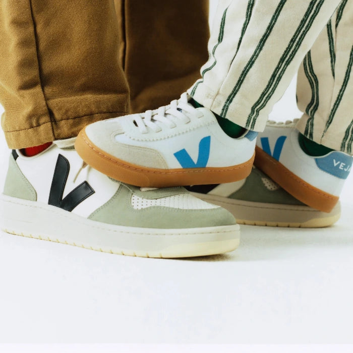 Veja-Volley, Canvas, White Aqua | VEJA - toietmoi-laboutique