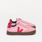 Veja-Sneaker, Volley Leather Guimauve Pekin Bark | VEJA - toietmoi-laboutique