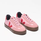 Veja-Sneaker, Volley Leather Guimauve Pekin Bark | VEJA - toietmoi-laboutique