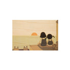 Mini Ahornholzkarte, Sonnenuntergang | WOODHI - toietmoi-laboutique