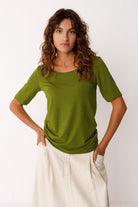 Shirt ZUR-12, grün | SKFK - toietmoi-laboutique