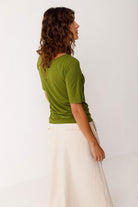 Shirt ZUR-12, grün | SKFK - toietmoi-laboutique